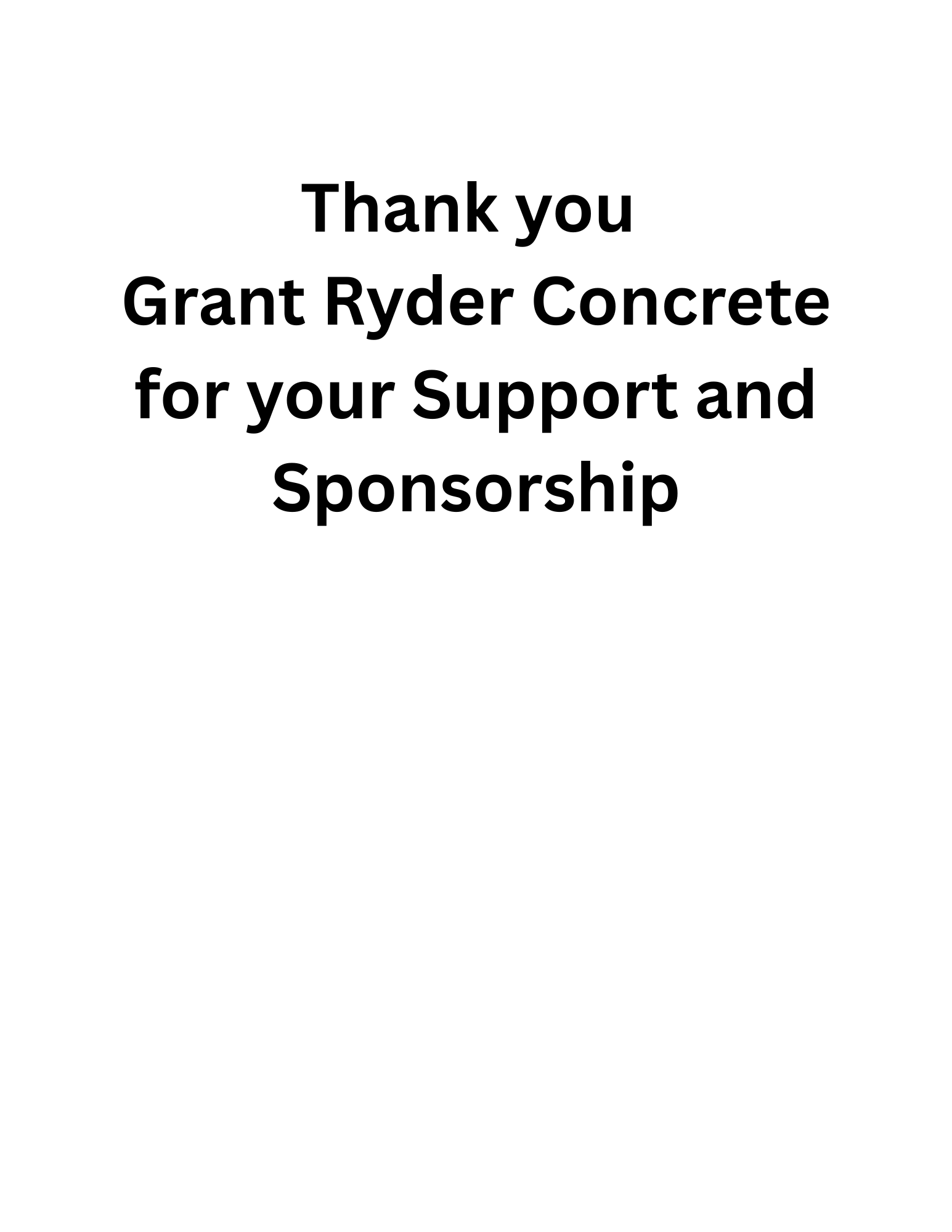 Grant Ryder Concrete Inc